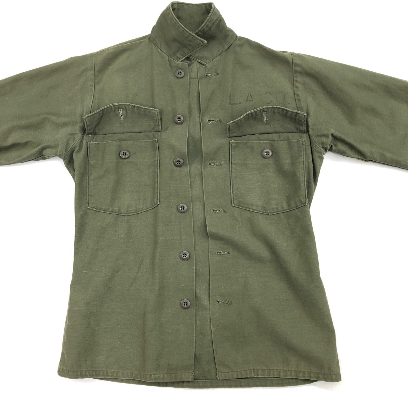 U.S.ARMY 70年代 USA製 OG-107 ユーティリティシャツ UTILITY SHIRT