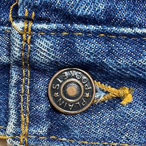 Plain Pockets by JC Penney 80s USA製 デニムジャケット Gジャン 40サイズ ヴィンテージ JCペニー インディゴ 濃紺 ジャケット US古着