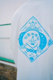 座半寝一　長袖 big silhouette flost gray