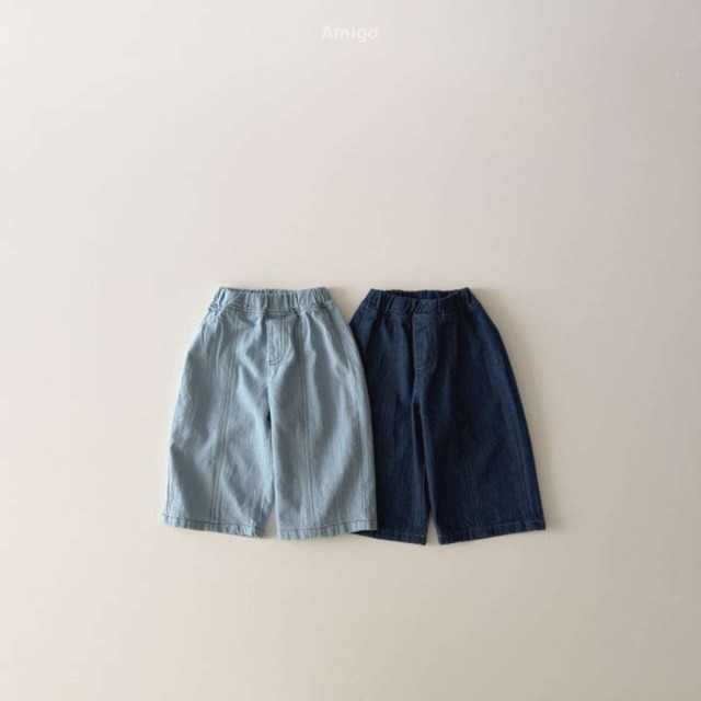 予約⌇amigo / Incision denim pants