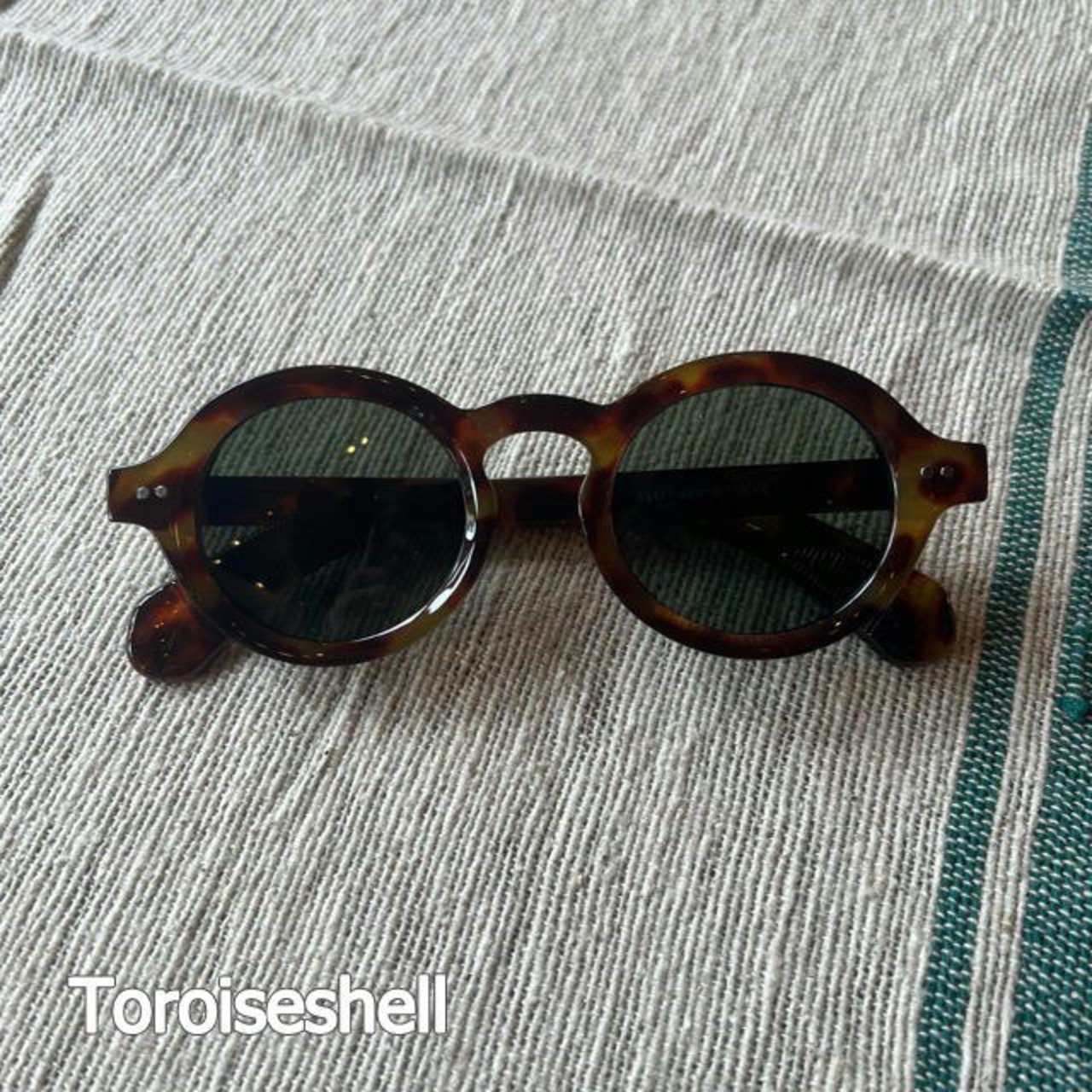 TOPANGA Accessory Tortoiseshell Round Sunglasses　3Type べっ甲ラウンドサングラス　べっ甲　ラウンド　Sunglass