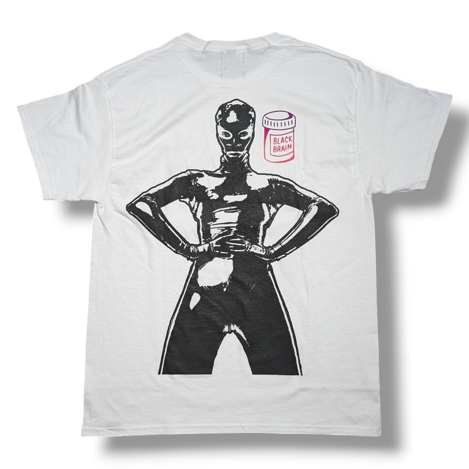 Latex SS Tee | BLACK BRAIN