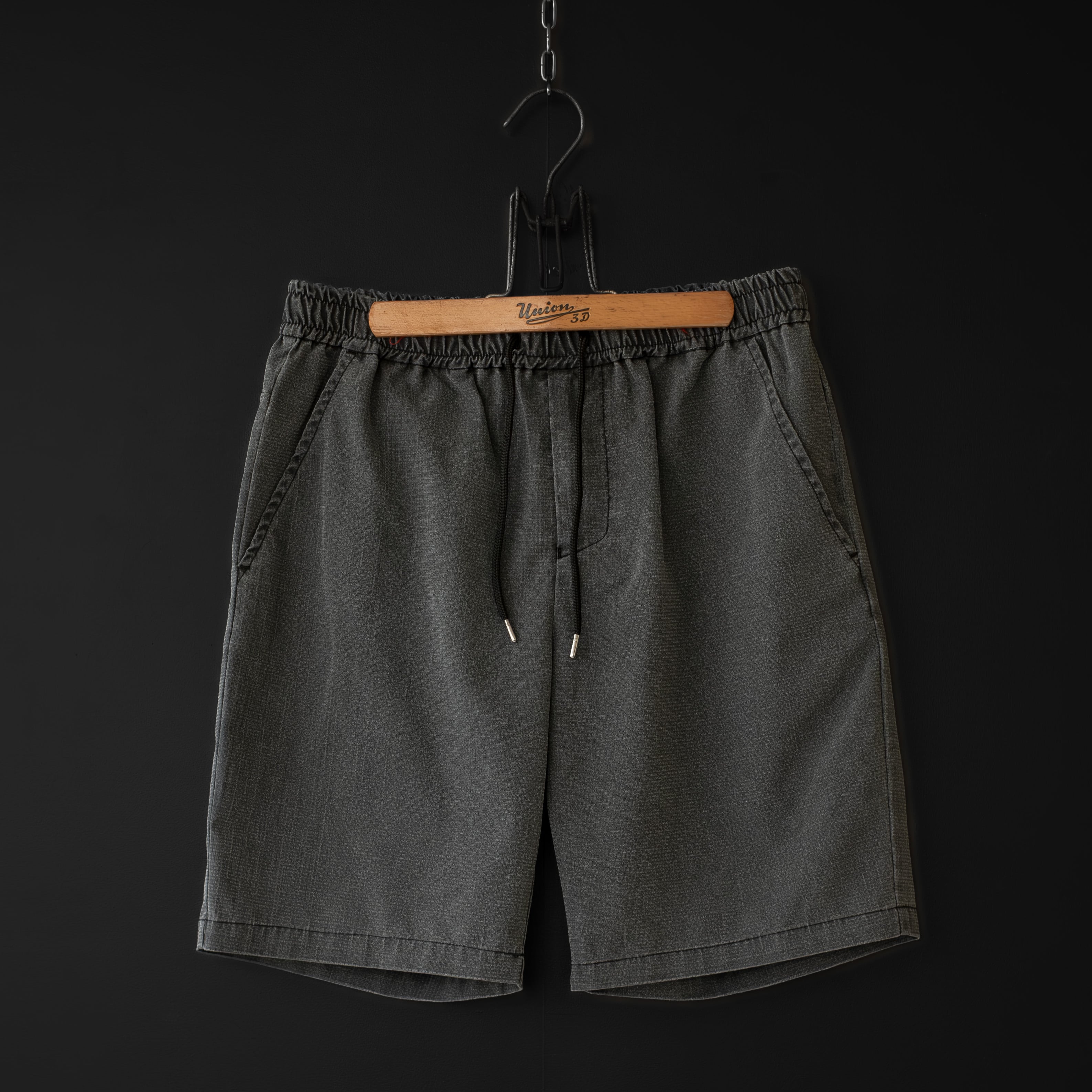Universal Style Wear】 tec 2way short pants (charcoal) | dros dro