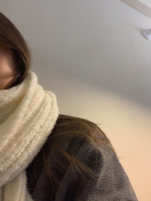 (予約) LITER / Baby alpaca boucle muffler 3color