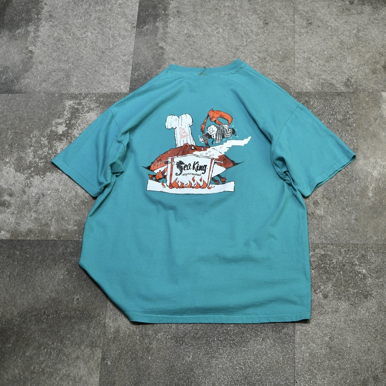 90's The Crab Thanty print tee