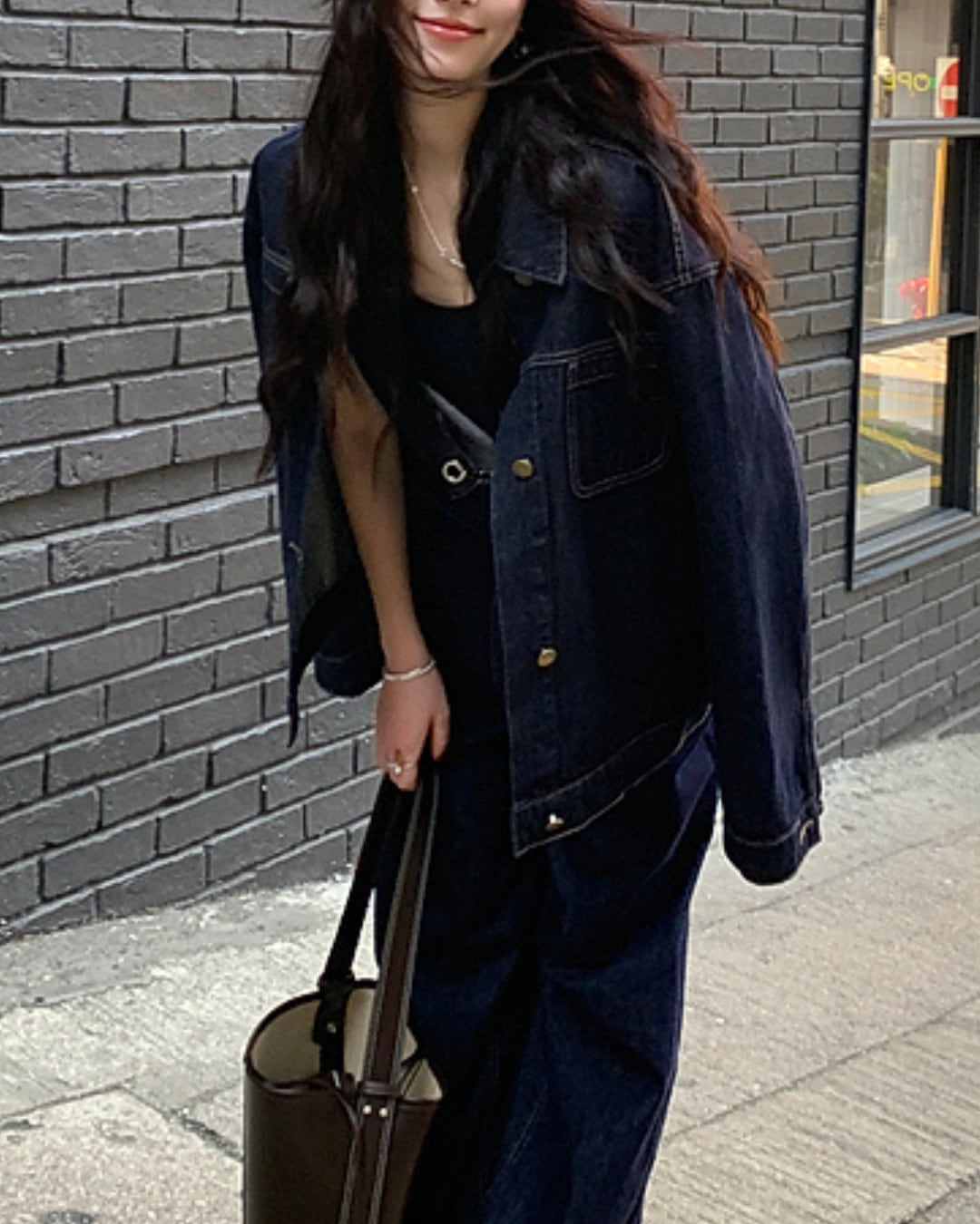 オーバーデニムジャケット S25032