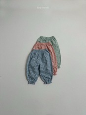【取寄/韓国直送】minirobe 26/SM 雪柄ステテコパンツ｜夏服｜韓国子供服