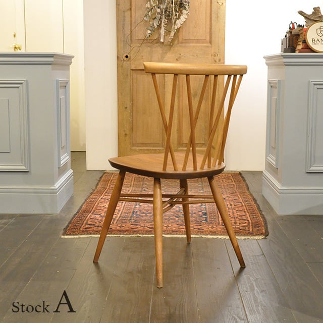 K☆1003 ERCOL X back チェア クロスバック　ヴィンテージ Ercol X-back Chair【A】 / アーコール クロスバック チェア / 2007YA