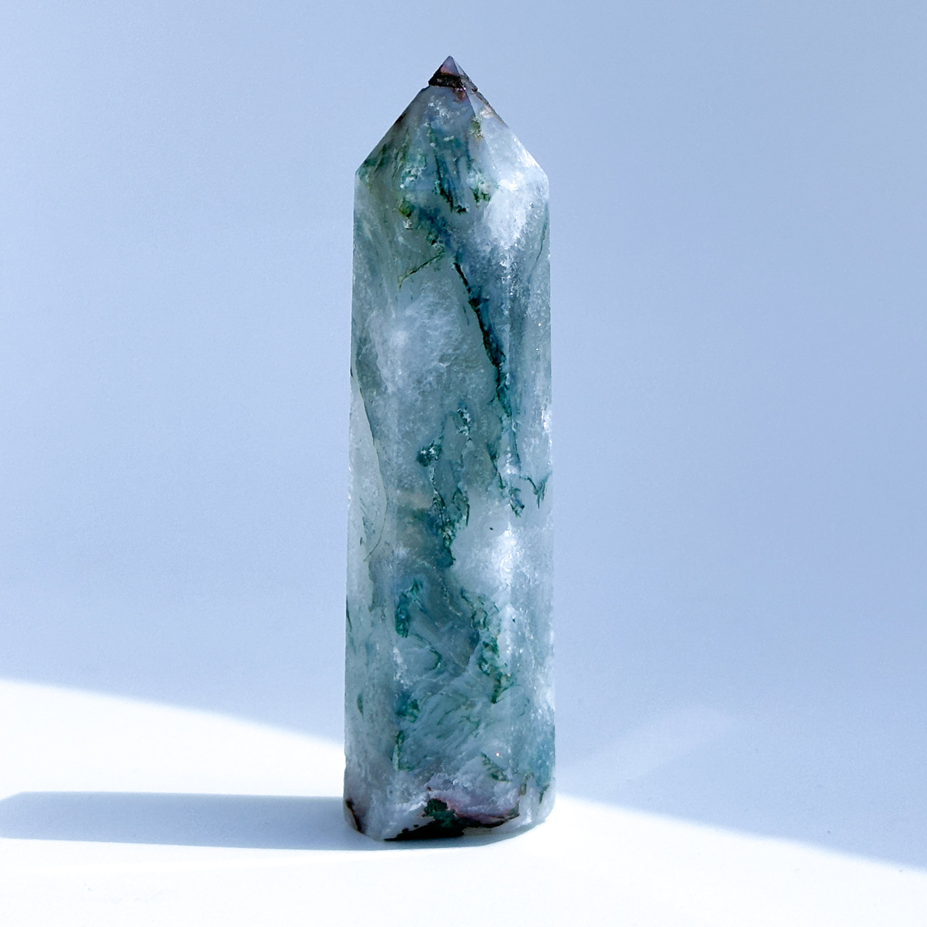 モスアゲート タワー05◇ Moss Agate ◇天然石・鉱物・パワーストーン