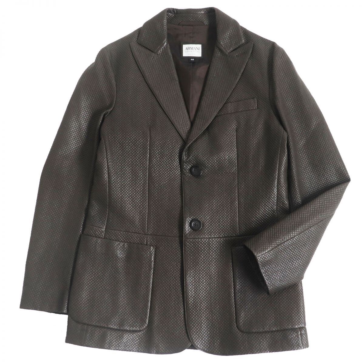 美品 ARMANI COLLEZIONI/アルマーニ コットンニットセーター XL 美品 ARMANI COLLEZIONI/アルマーニ コットンニットセーター XL