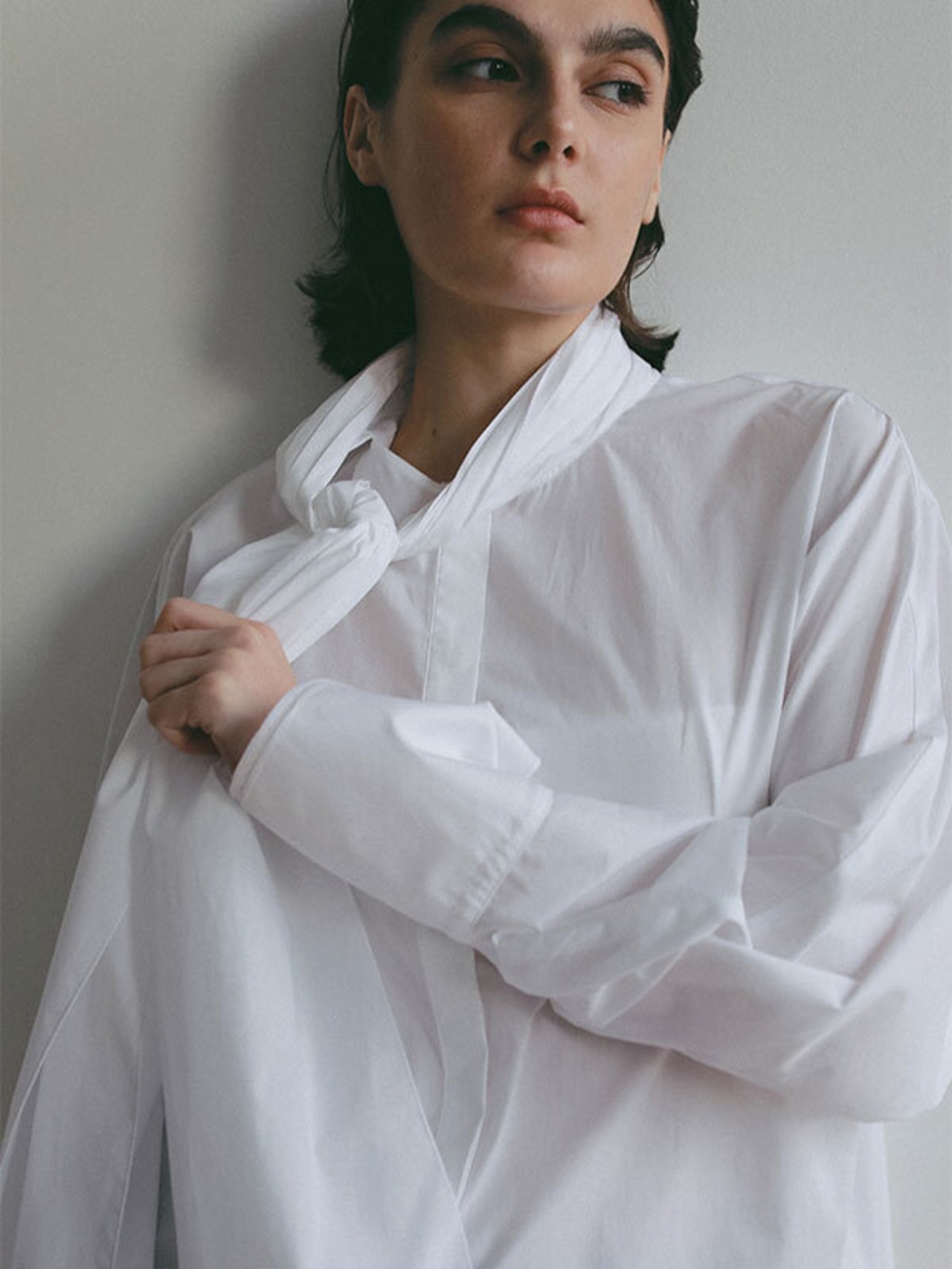 SANTE ボウタイリボンシャツ