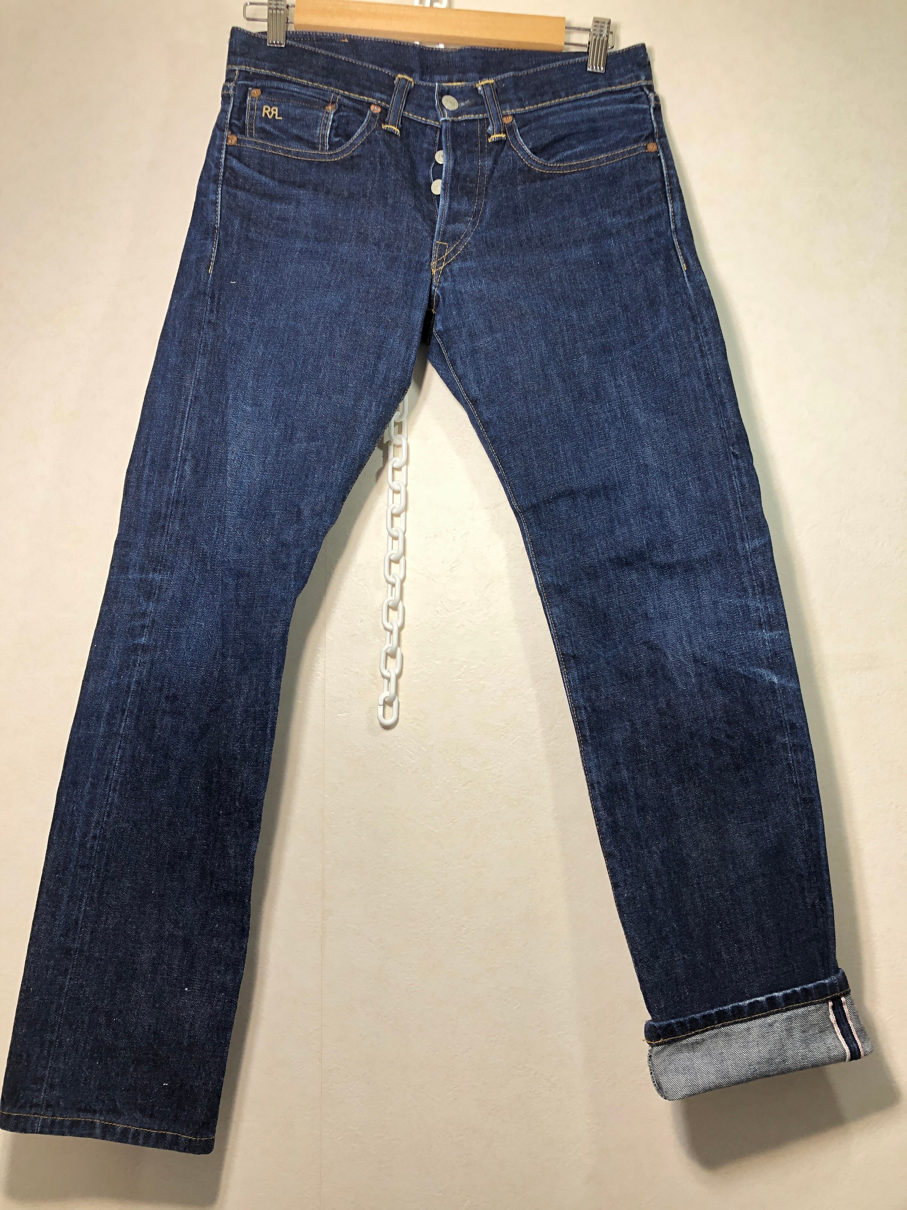 032160 RRL DOUBLE RL SLIM FIT セルビッチ デニム 29 赤耳 032160 RRL DOUBLE RL SLIM FIT セルビッチ デニム 29 赤耳