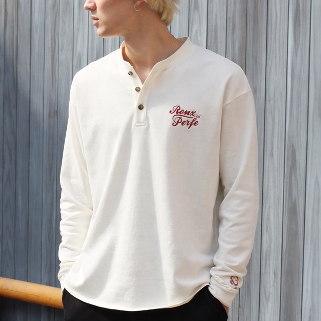 MADE IN JAPANヘンリーネックカットソー