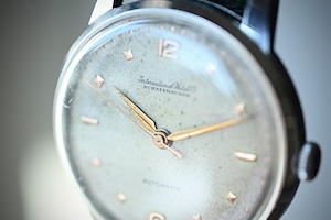 【腕時計】1951年 IWC Cal.852 ”極初期型” 白文字盤 ピンクゴールドインデックス×アルファ針 自動巻き メンズ腕時計 International watch company Automatic Early production