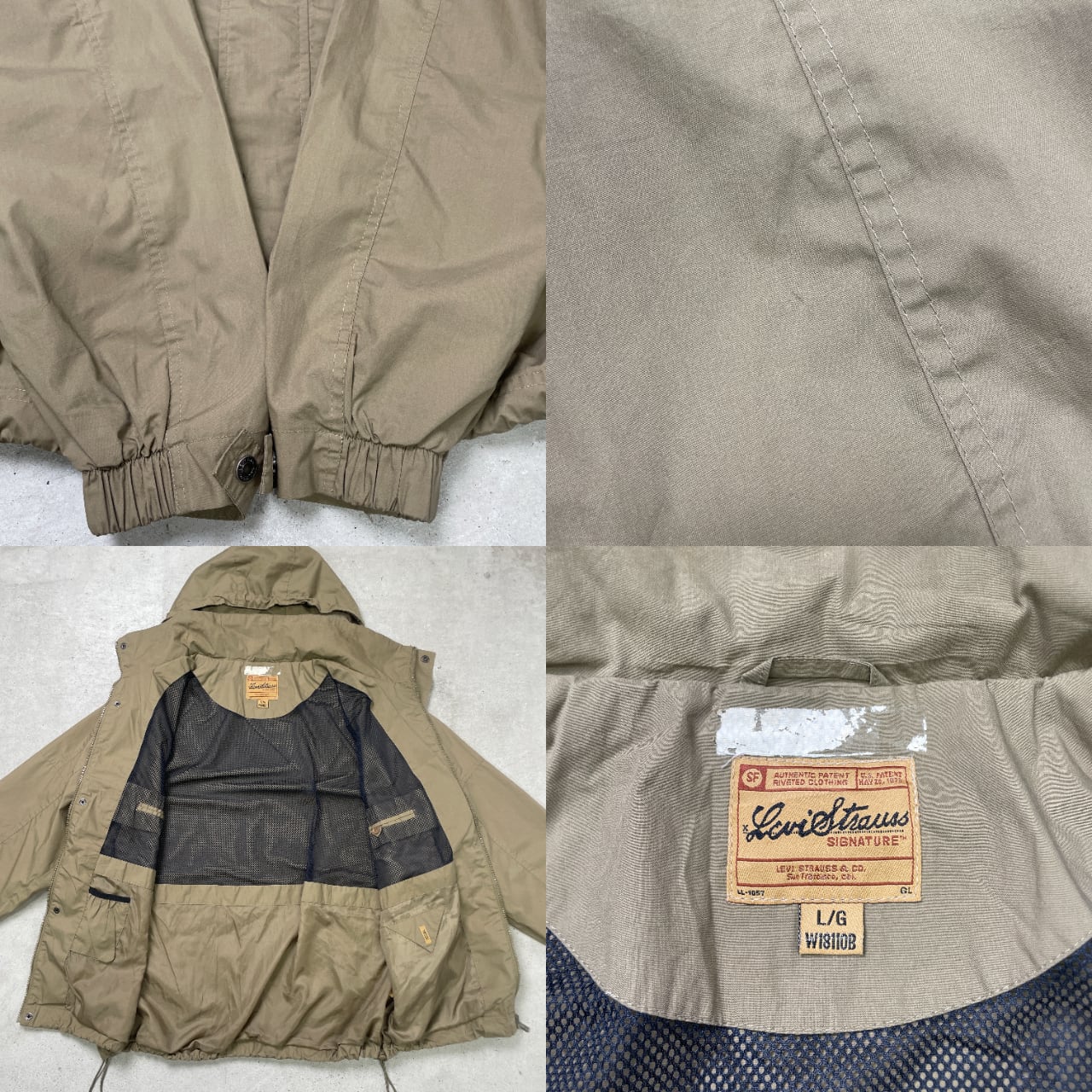 00年代 Levi's SIGNATURE リーバイス マウンテンパーカー メンズ 00年代 Levi's SIGNATURE リーバイス マウンテンパーカー メンズ