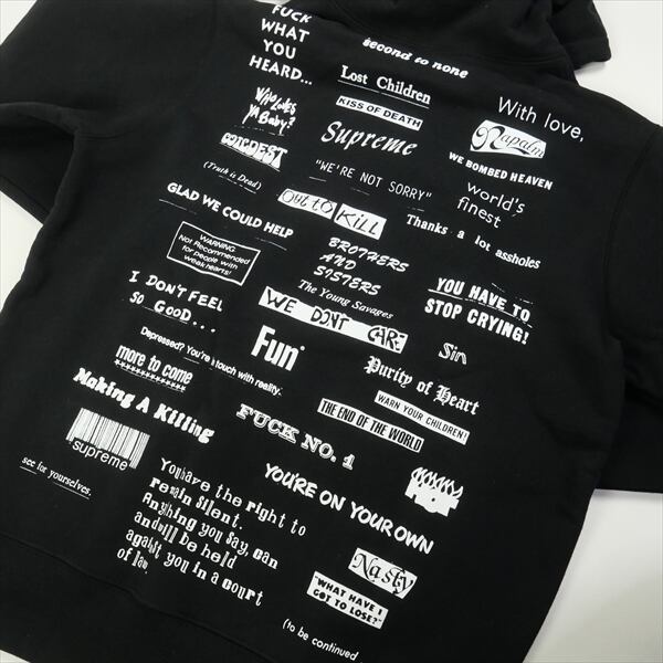 Size【M】 SUPREME シュプリーム 19AW Stop Crying Hooded Sweatshirt