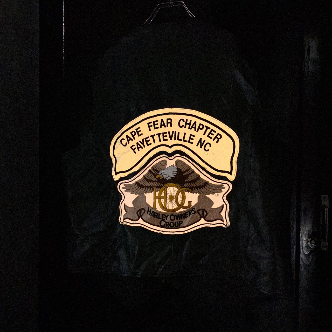 HOG Harley-Davidson Owners Group レザーベスト　リフレクター　ハーレーダビッドソン　オーナーズグループ