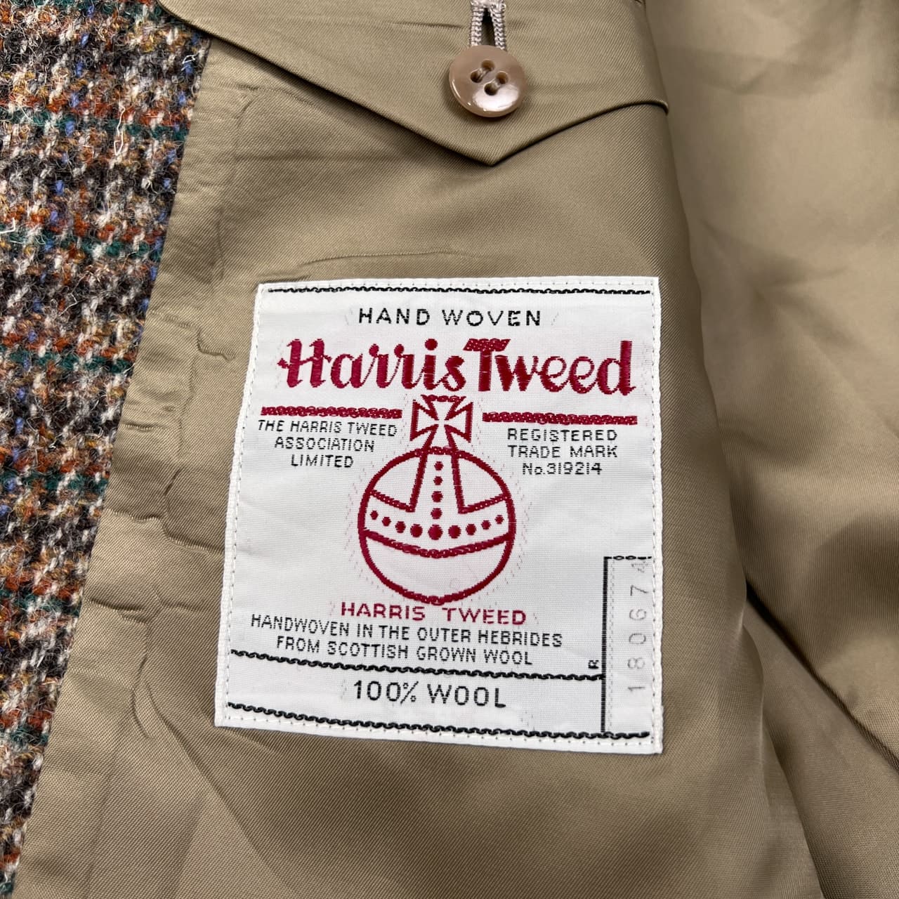Harris Tweed ハリスツイード MARUZEN 丸善 ツイード テーラード