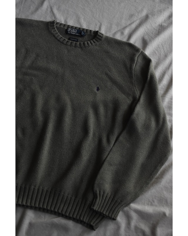OK/90's "polo by Ralph Lauren" cotton knit