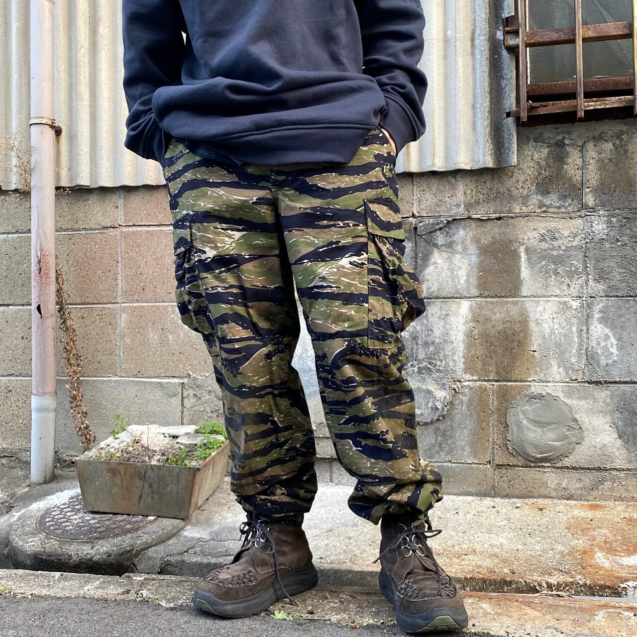 PROPPER プロッパー 民間品 タイガーカモ 迷彩 BDU ミリタリーカーゴ 