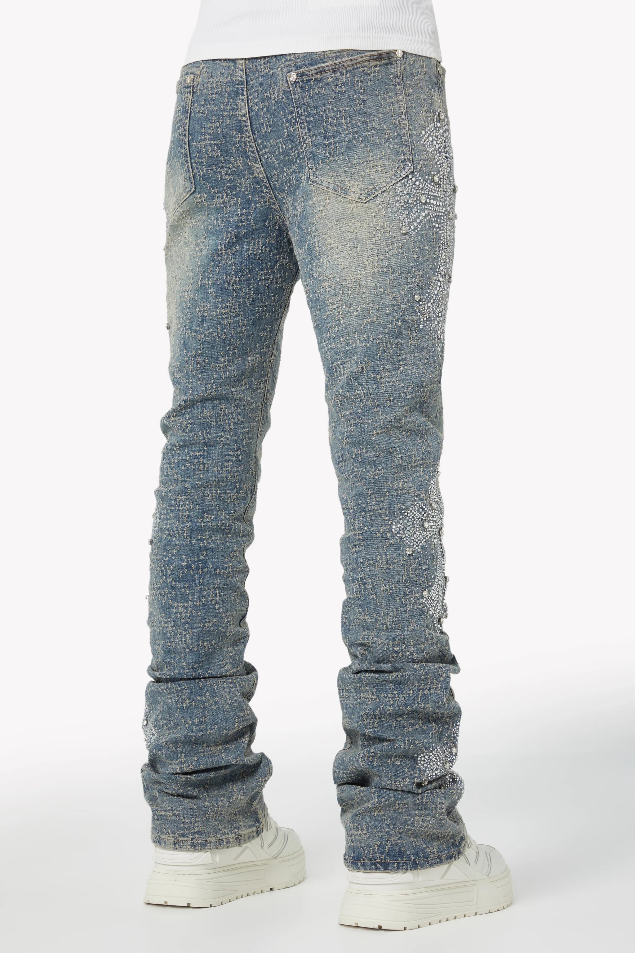 GUAPI / DISTRESSED CROSS DENIM | HOLICK