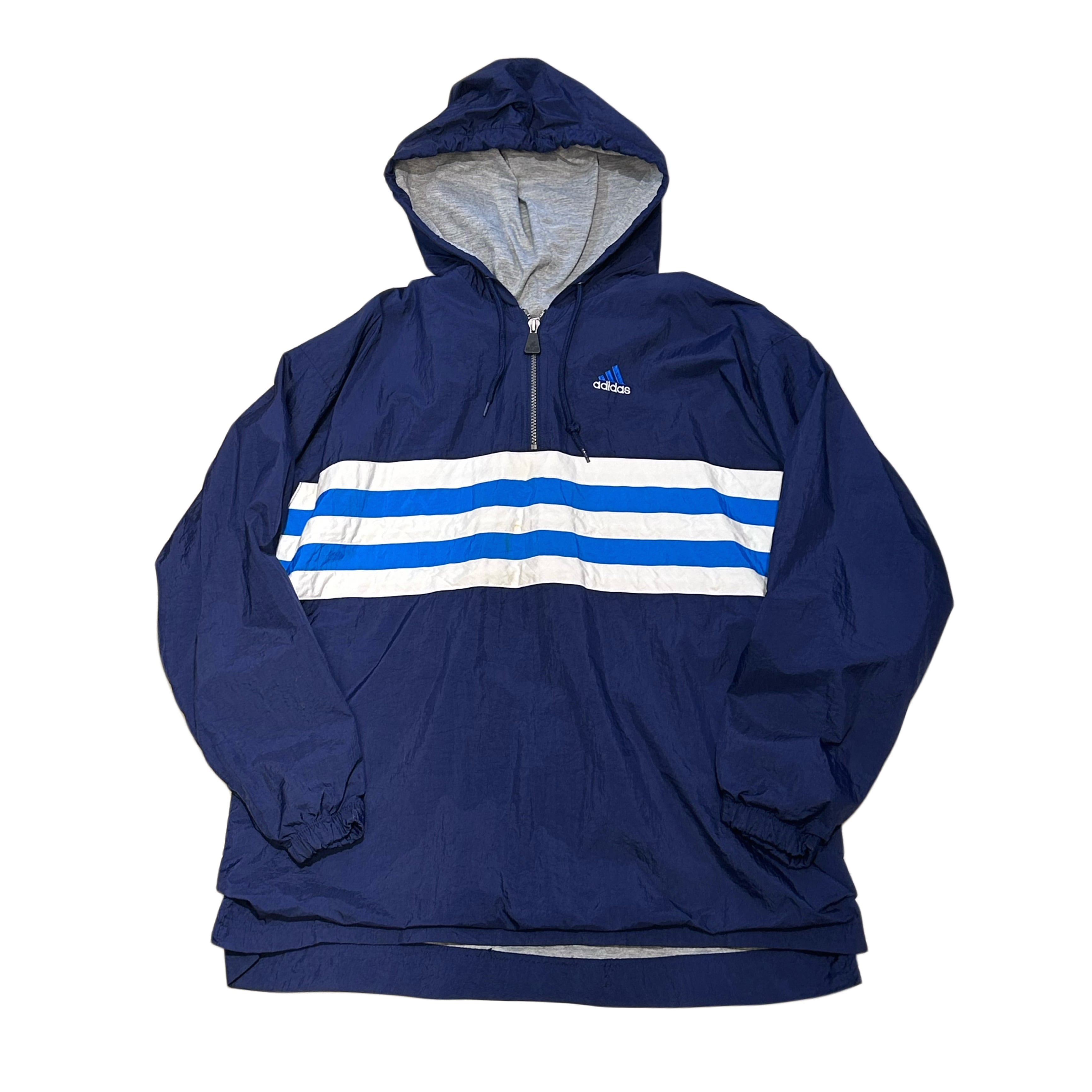【美品】old naby 90s アノラックパーカ 90s OLD NAVY オールドネイビー ナイロン アノラック パーカー 内