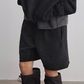 ウォッシュド コットン ワイドショーツ R5005