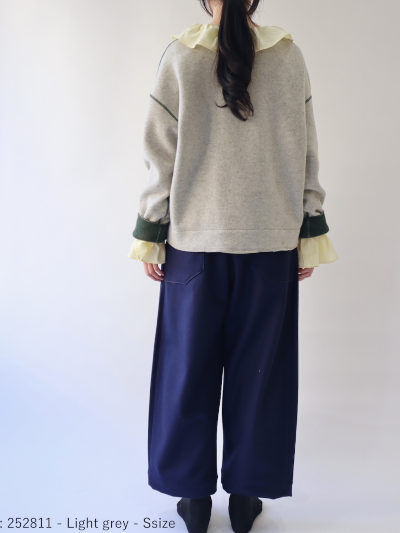 ASEEDONCLÖUD(アシードンクラウド)Student dormitory pullover リバーシブルカットソー