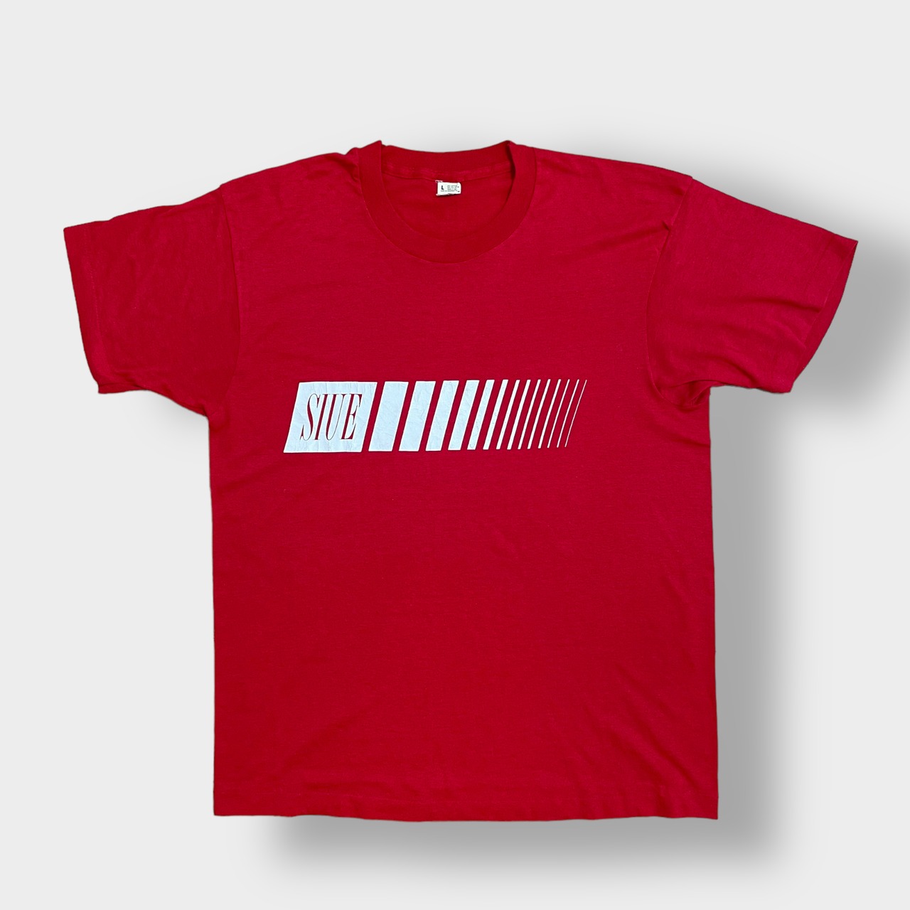 【SCREEN STARS】80s USA製 プリントTシャツ カレッジロゴ SIUE サザン・イリノイ・ユニバーシティ・エドワーズビル シングルステッチ スクリーンスターズ ビンテージ ヴィンテージ  半袖 L US古着