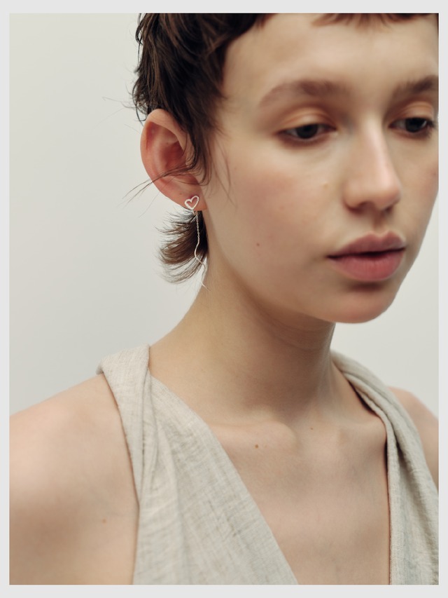 Earring/Pierce -Silver-