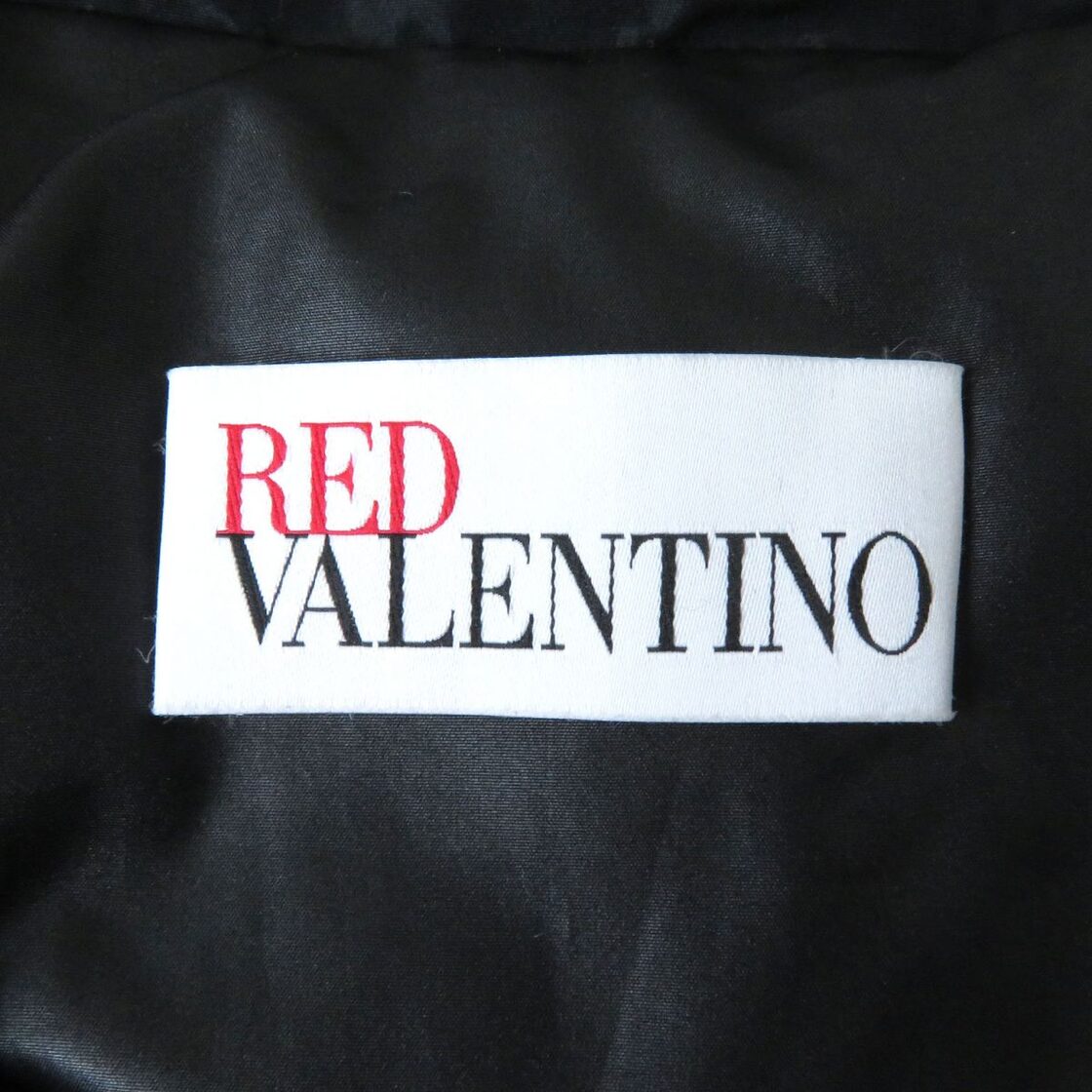 美品△正規品 RED VALENTINO レッドヴァレンティノ 襟リボン付 袖 