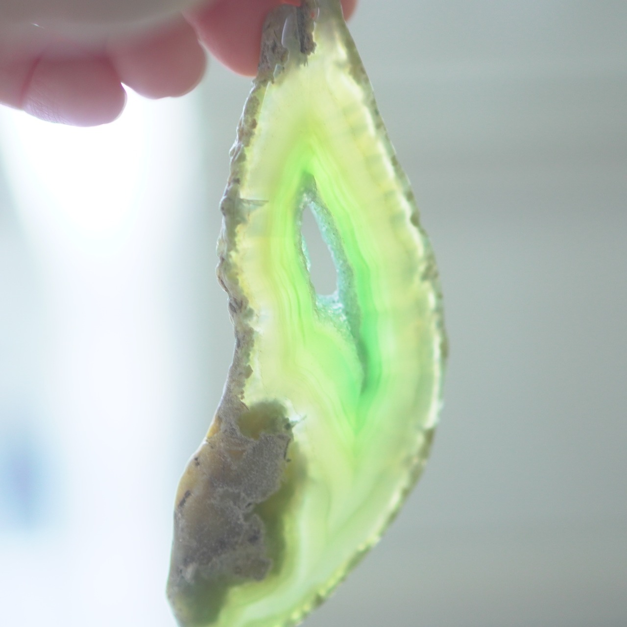 Sunset Beach 03 - アゲートヒーリングチャイム / Agate Sun Catcher Wind Chime 828