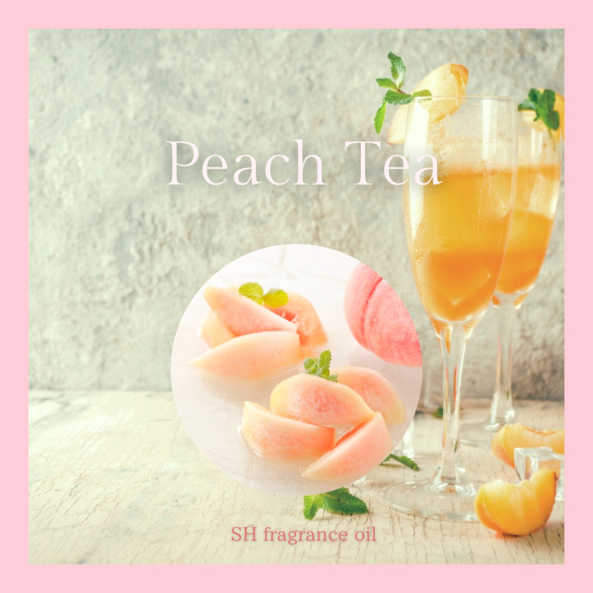 ピーチティー Peach Tea 香料 SH fragrance Oil 30ml フレグランス