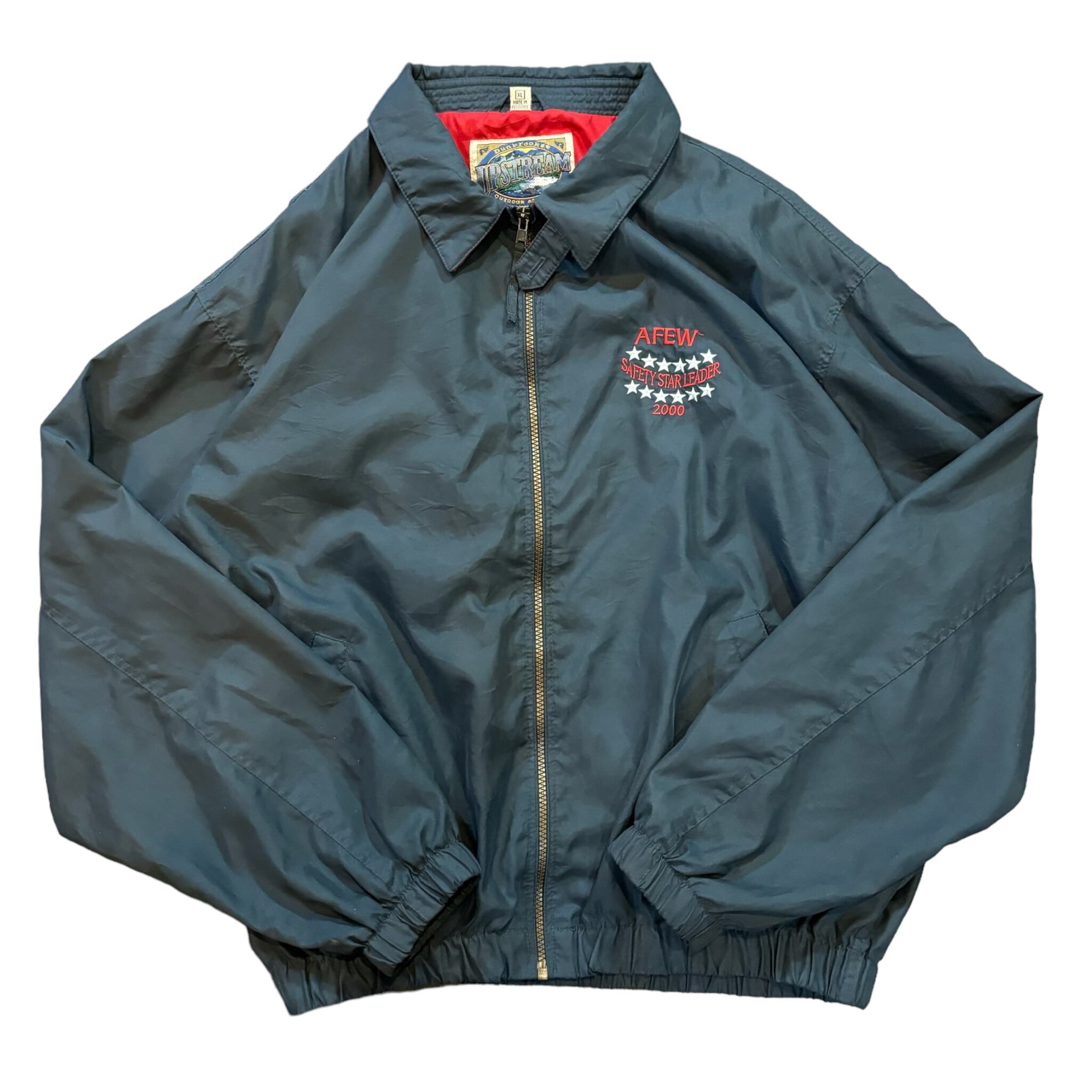 upstream ナイロンジャケット XL 刺繍