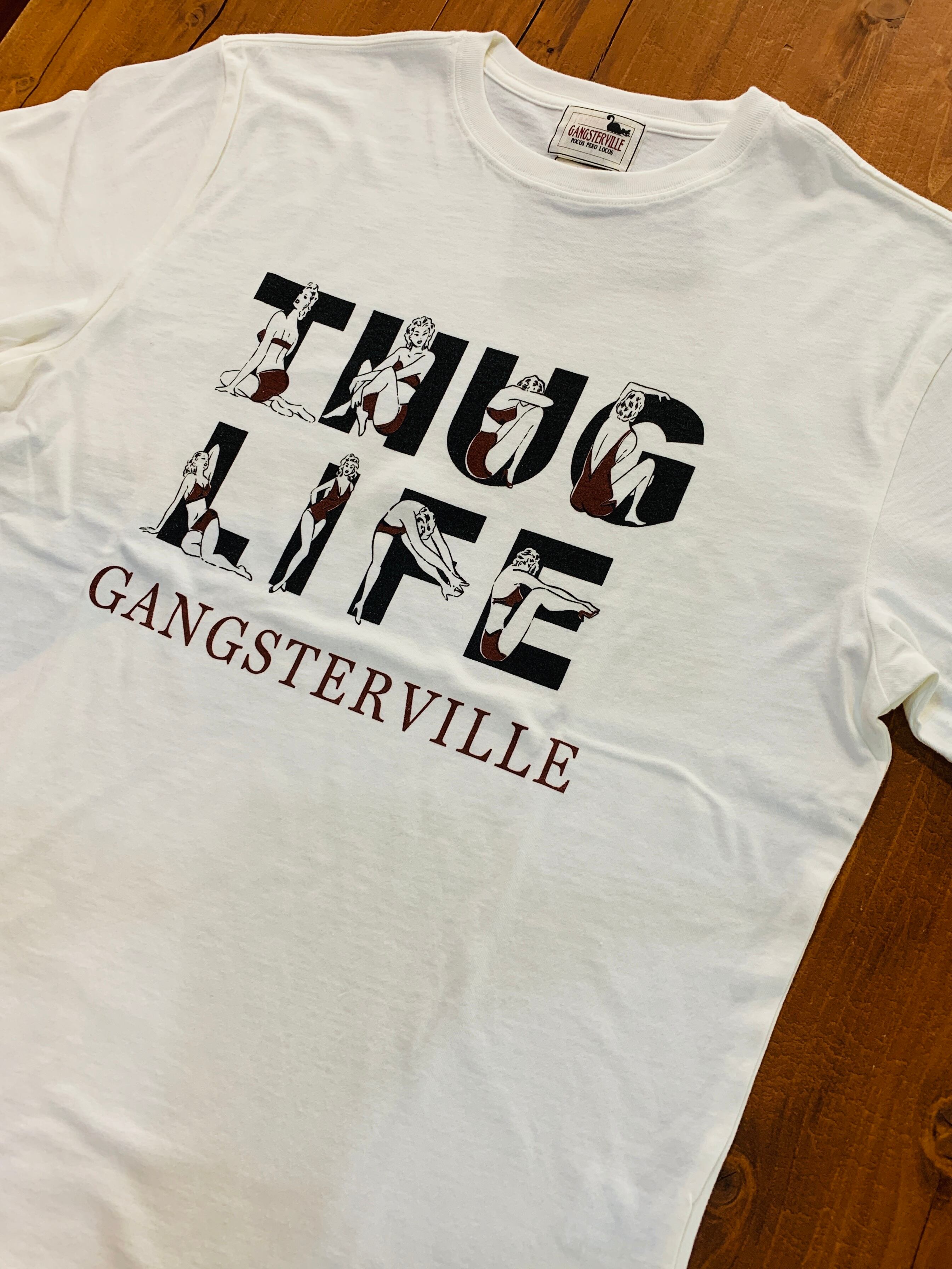 GANGSTERVILLE】ギャングスタービル THUG LIFE - S/S T - SHIRTS