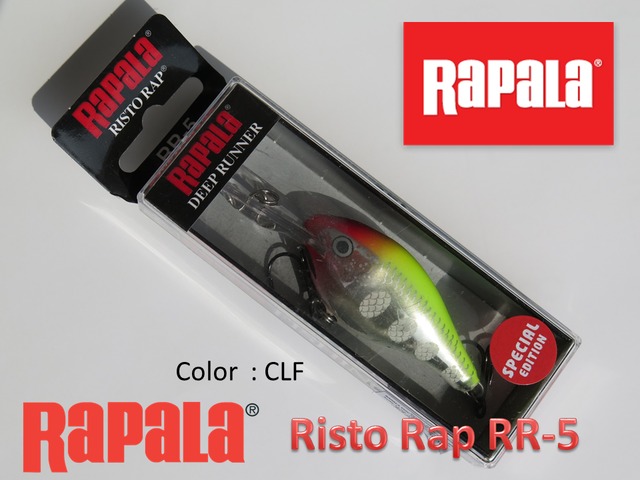 Rapala Risto Rap RR-5 / ラパラ リストラップ RR-5  CLF  F-L72-02