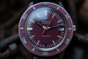 【OMEGA】 1970’s ADMIRALTY GENEVE REDベゼル ”NON ANCHOR”  / Vintagewatch / Cal.565 / Automatic