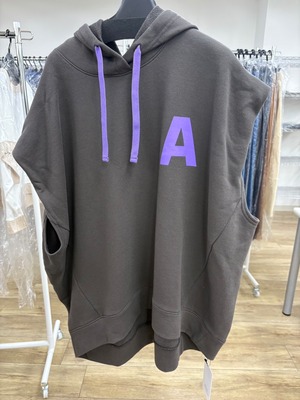 NUS  ワンポイントフーディベスト  610-35010