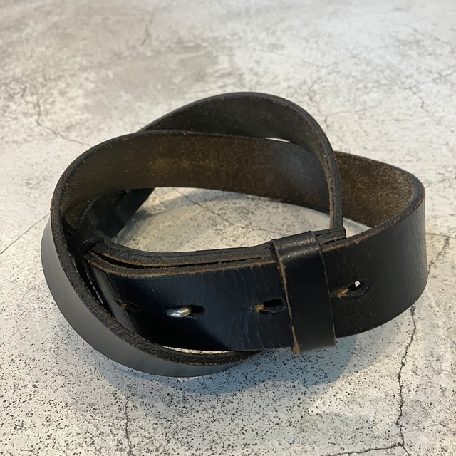 ANATOMICA × NORTH SEA CLOTHING "CAPTAIN HOOK" LETHER BELT