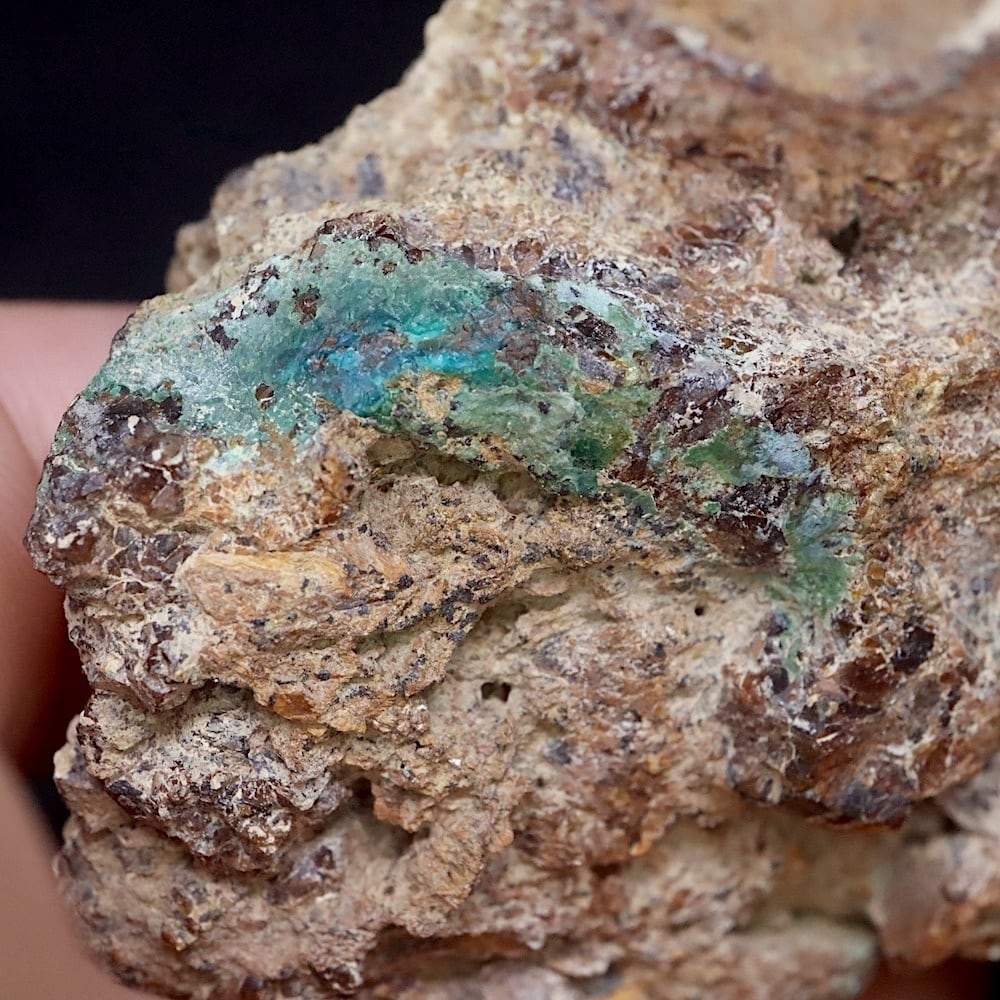 クリソコラ & ガーネッタイト 珪孔雀石133.9g CHS121原石 天然石 アンドラダイトガーネット & クリソコラ 珪孔雀石 108.6g CHS176