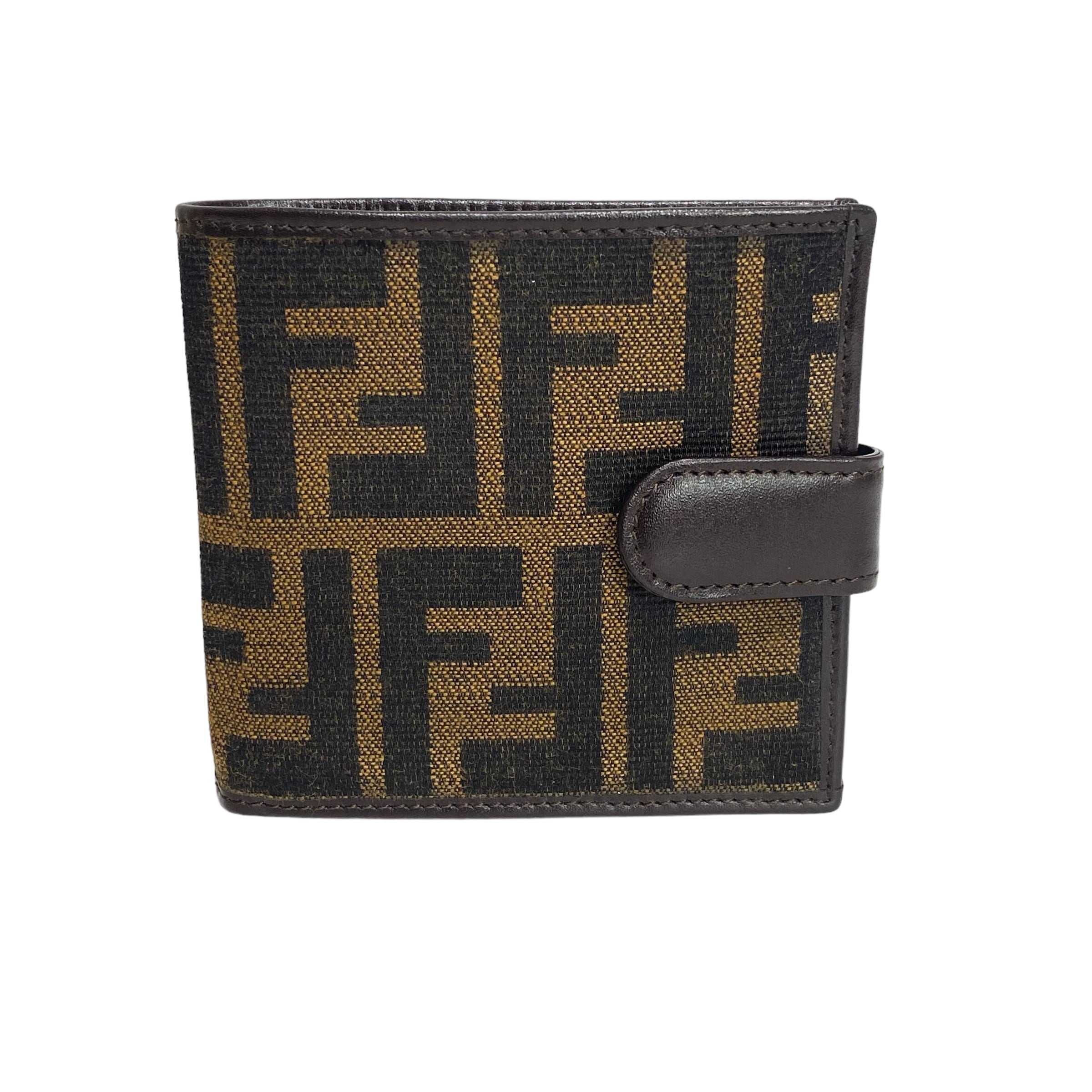 ファッション小物FENDI フェンディ ズッカ 折り財布 - 財布