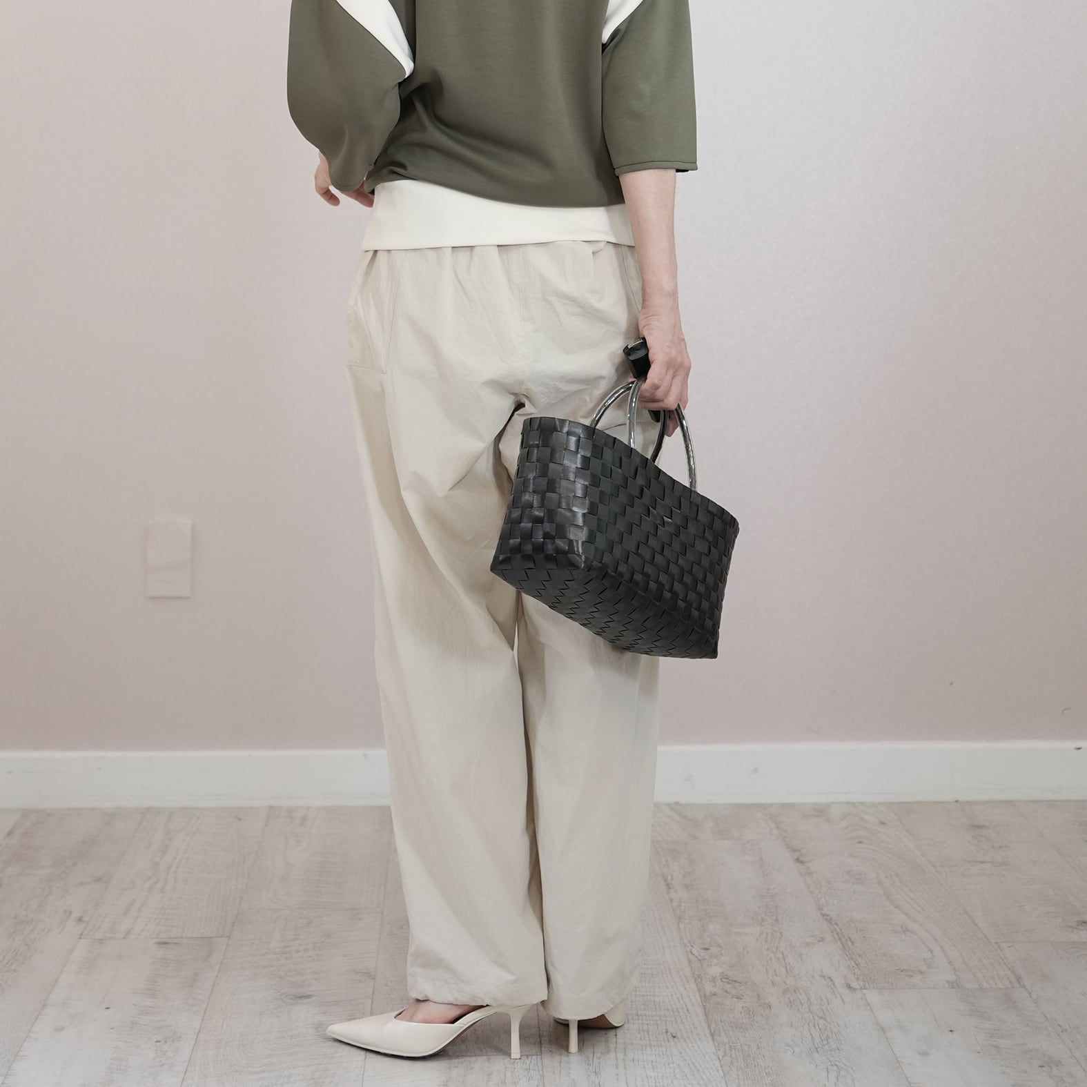 ディニテコリエ  サイドカバーパンツ　15000円➕tax