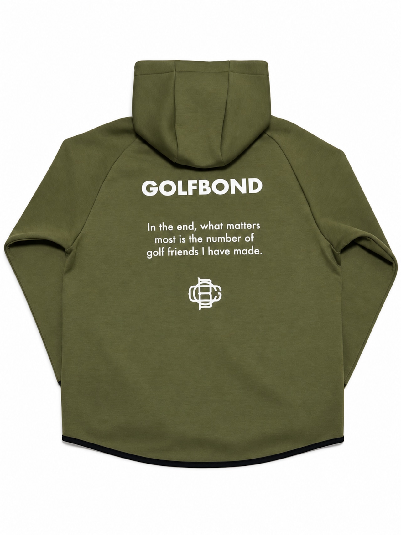 IN THE END  TECK ZIP HOODIE GREEN【PRE ORDER】