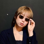 SZADE サングラス LEE polished silver / moss