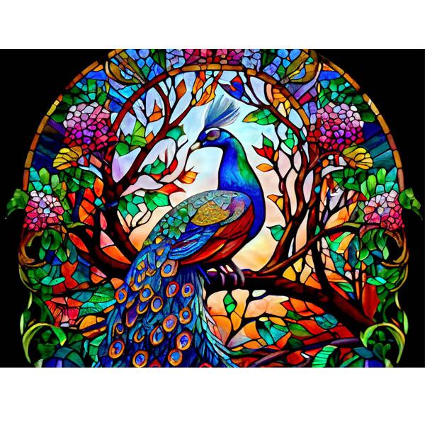 一点物　雀のアートタイル　上絵付け技法　295mm ×200mm 一点物 雀のアートタイル 上絵付け技法 295mm ×200mm 一点物 雀