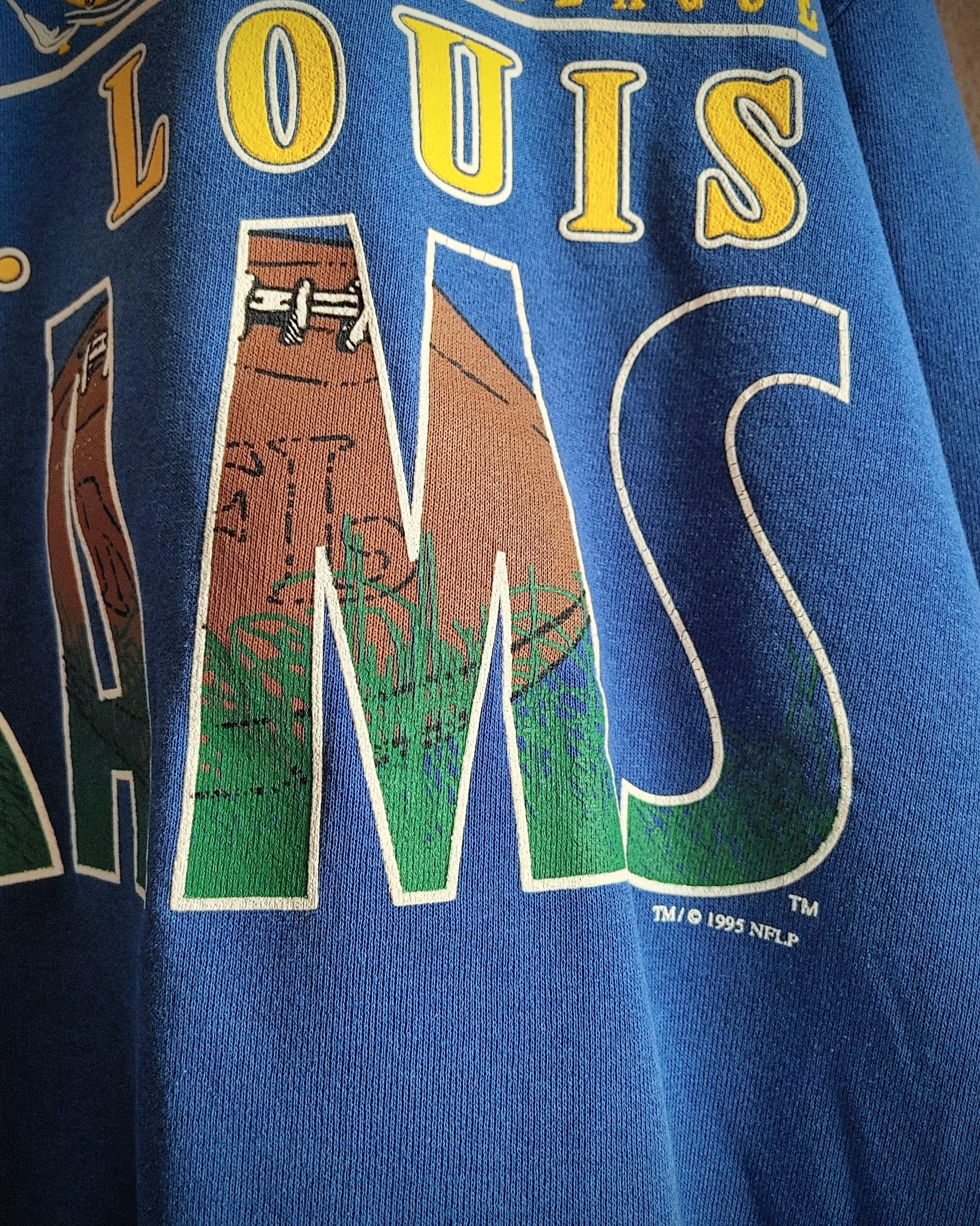 NFL ST. LOUIS RAMS スウェット セントルイスラムズ 90's 古着