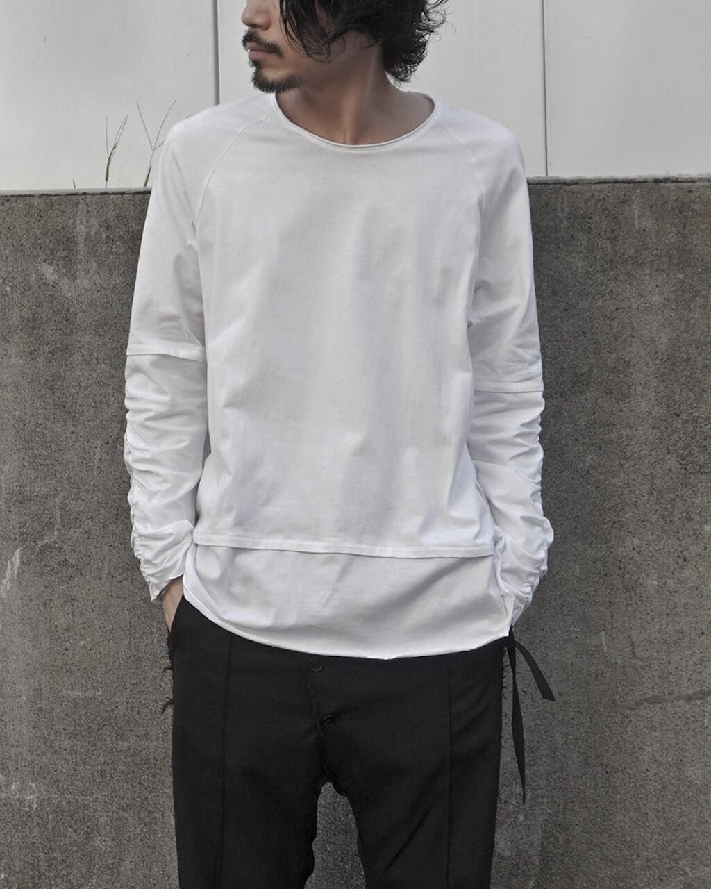 ASKYY / GATHER SLEEVE CUTSEW / WHT | ASKYY TOKYO FLAGSHIP ASKYY / GATHER SLEEVE CUTSEW / WHT | ASKYY TOKYO FLAGSHIP
