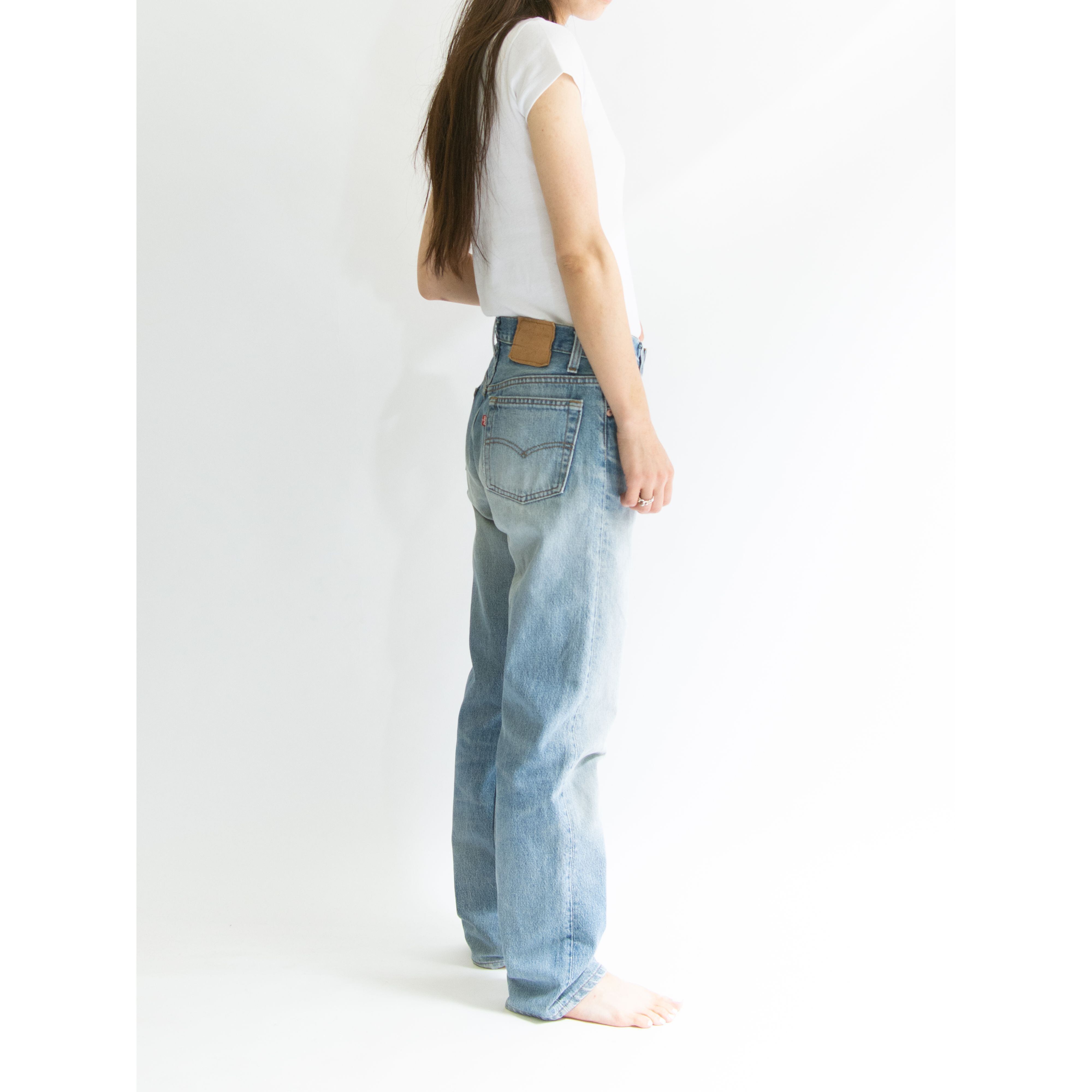 【LEVI'S 501】Made in U.S.A. 90's straight denim pants W30 L36(リーバイス アメリカ製 ストレートデニムパンツ ジーンズ)10d