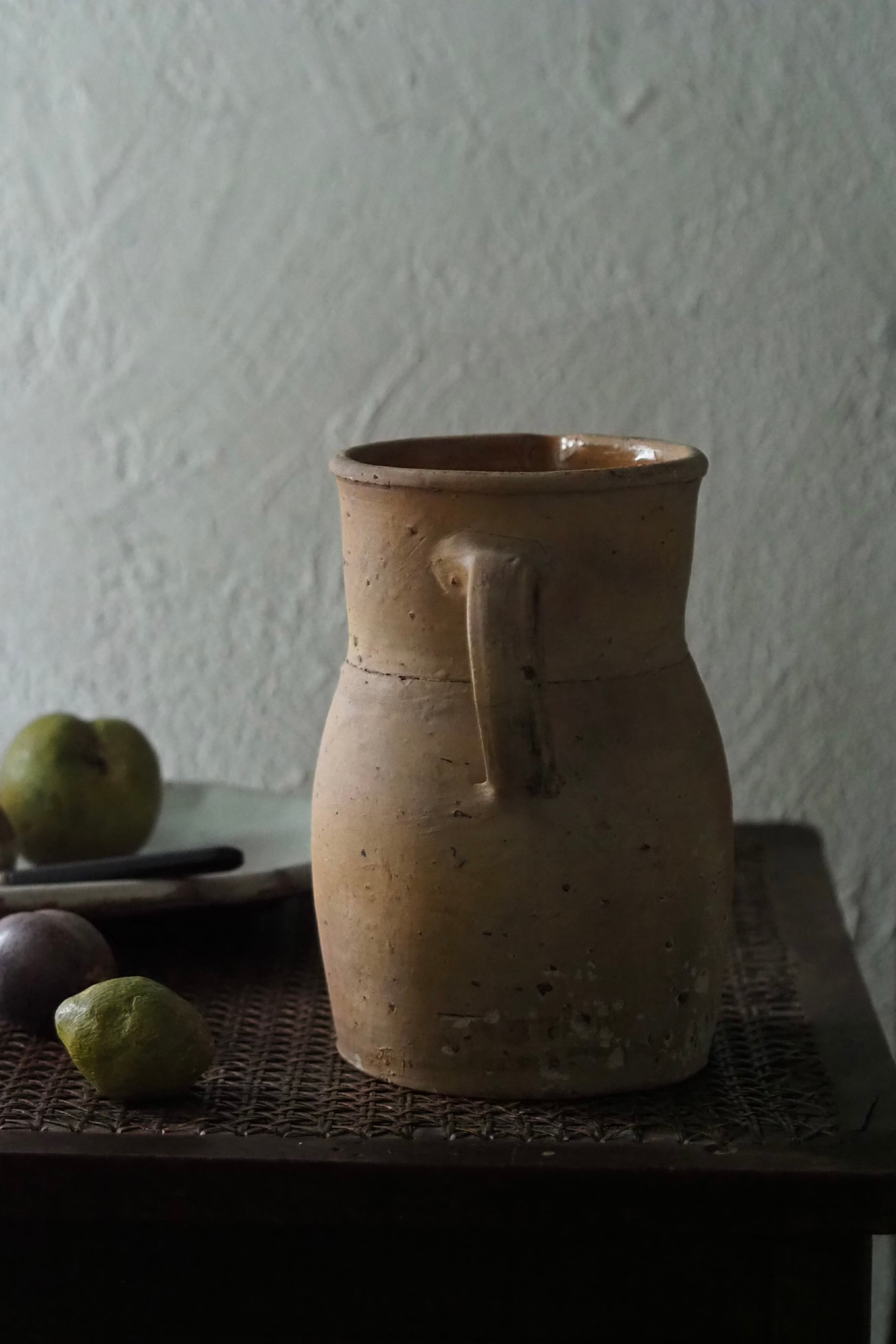 フランス アンティーク　ピッチャー フランス 素焼きのピッチャー No.1-antique pottery pitcher