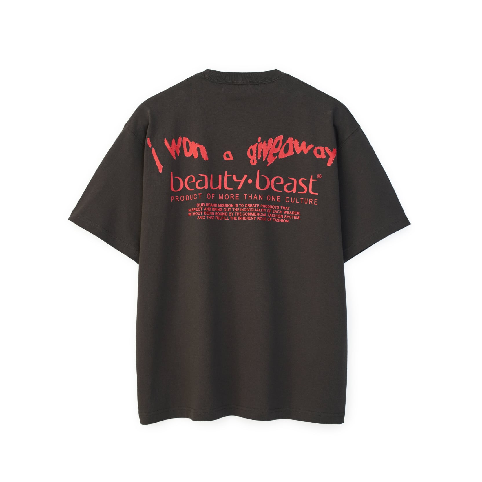 IWG collabo Tink S/S TEE (SUMI BLACK) | beauty:beast official web shop